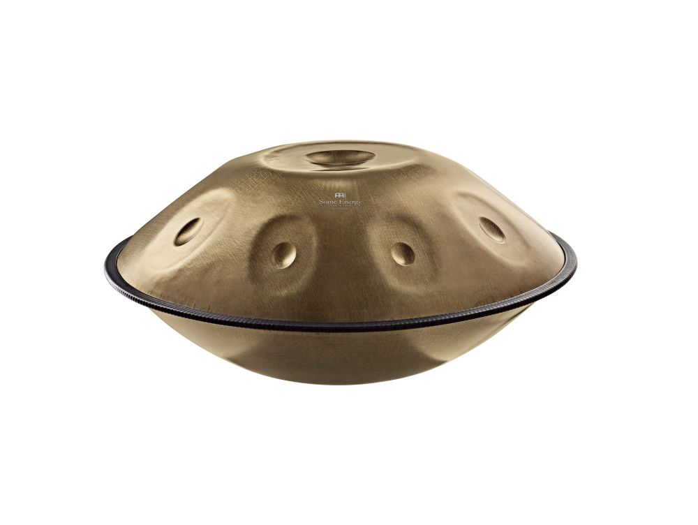 MEINL HPSTL91 Sonic Energy Sensory Handpan Edelstahl D Amara 9 Töne 440 Hz - Vintage Gold