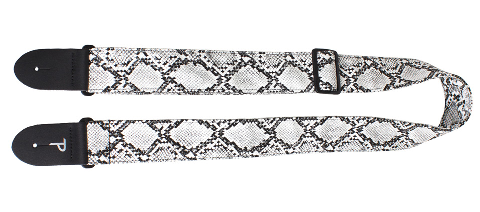 Perri's 7552 Faux Snake Skin Gurt, white