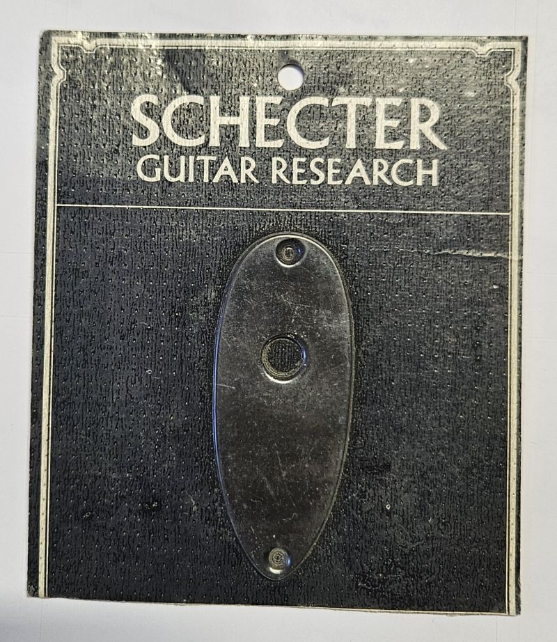 Schecter Truss Rod Cover, black