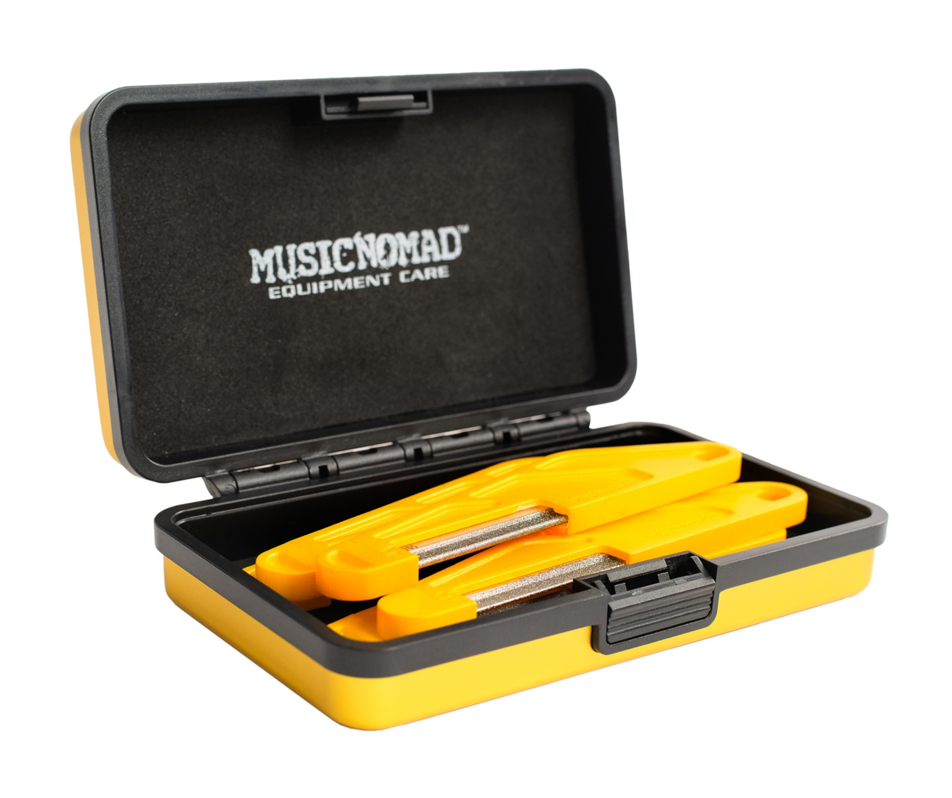 MusicNomad Diamond Coated Nut File Set, 6 pcs. (MN667) - Electric Guitar, Super Light (.010", .013", .017", .024", .032", .042")