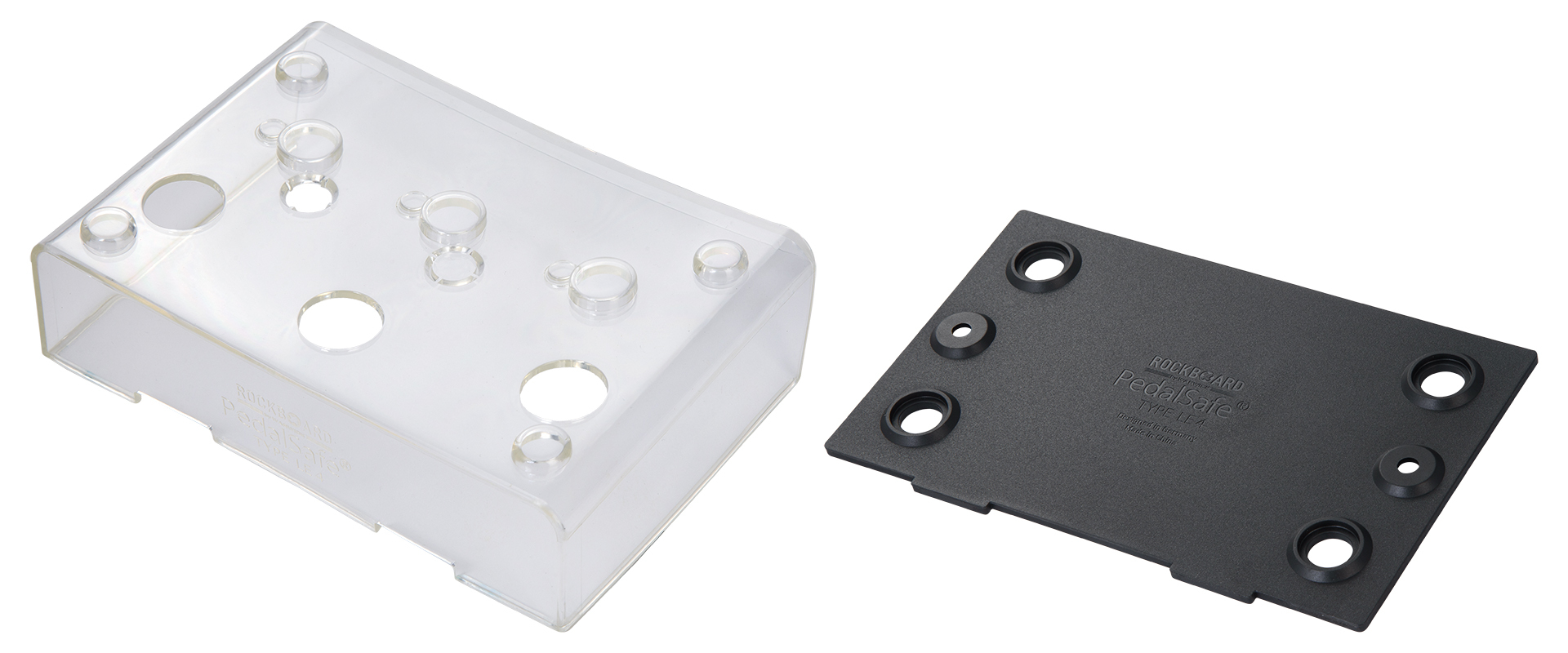 RockBoard PedalSafe Type LE4 - Protective Cover and Universal Mounting Plate for LEHLE Dual, LEHLE D.Loop, 3@1, 1@3 pedals