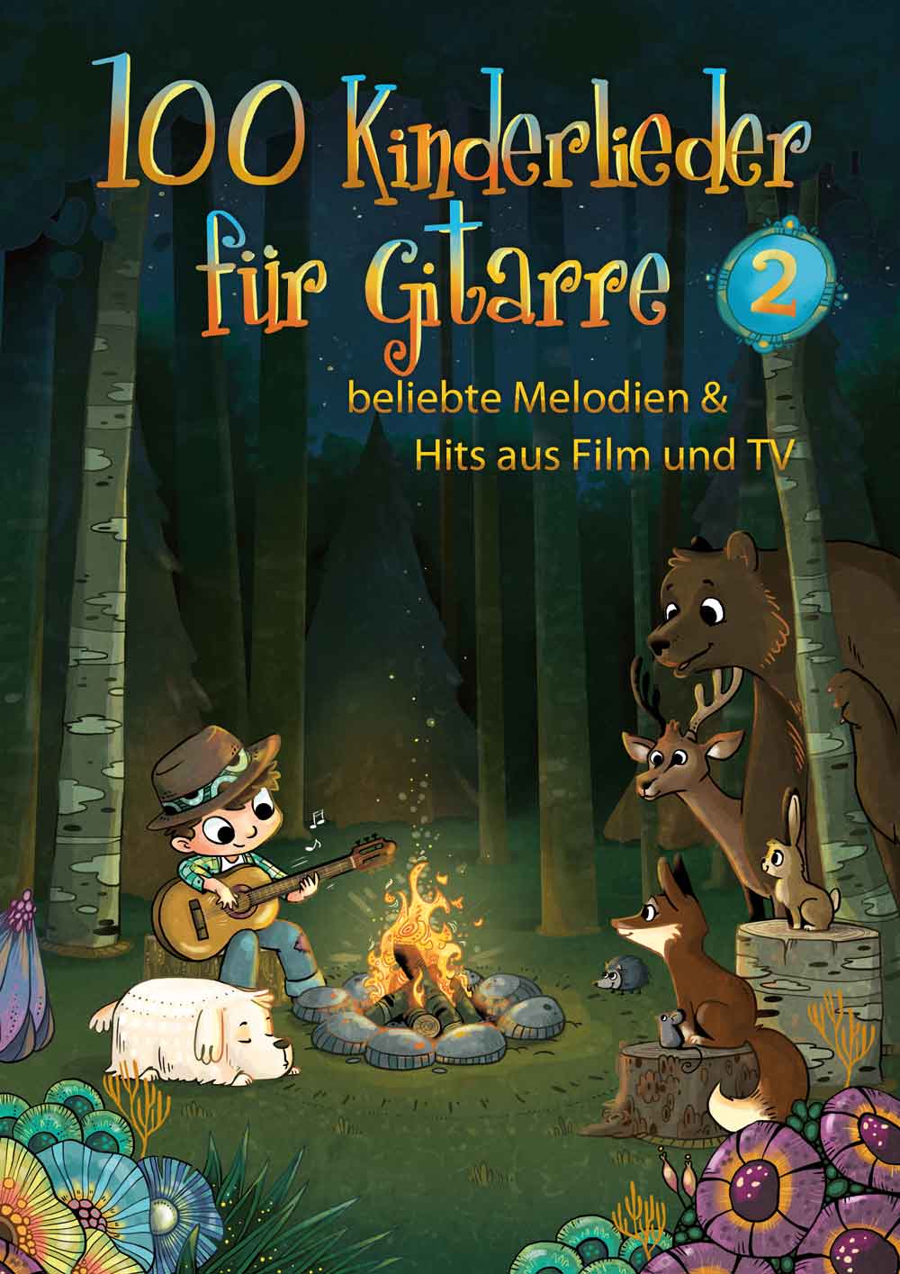 100 Kinderlieder für Gitarre 2 - beliebte Melodien & Hits aus Film und TV - BOE 7963