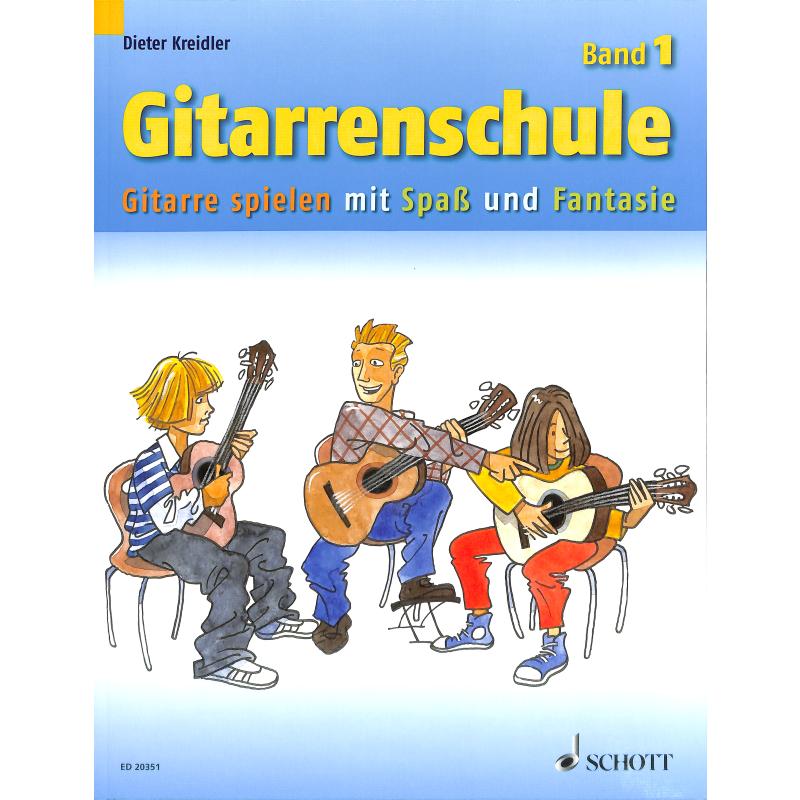 Kreidler: Gitarrenschule mit Spaß und Fantasie 1 - ED 20351