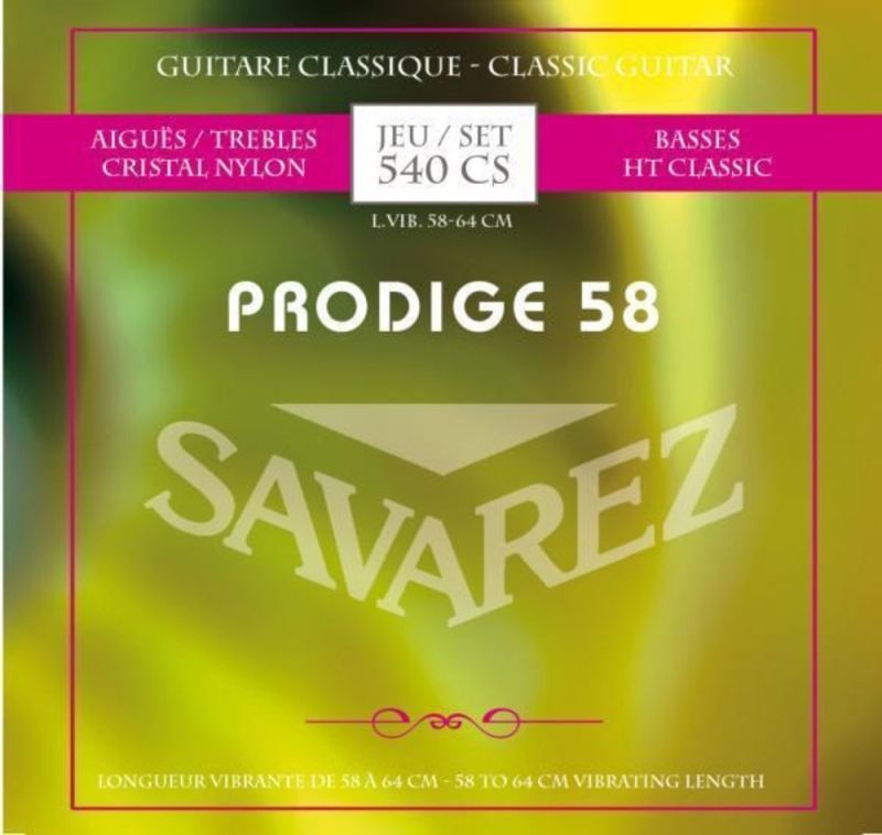 Savarez 540CS Prodige 38 Saiten 3/4-7/8 Kindergitarre