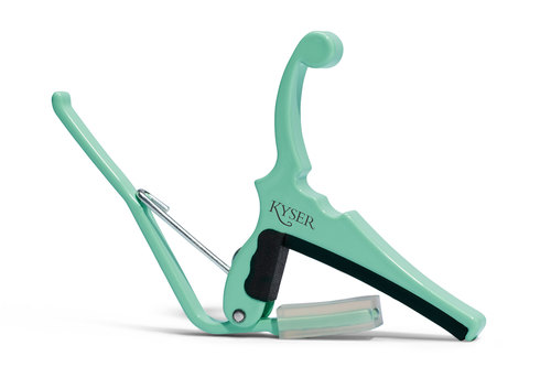 KYSER Quick-Change Capo Fender x Kyser E-Gitarre, Surf Green