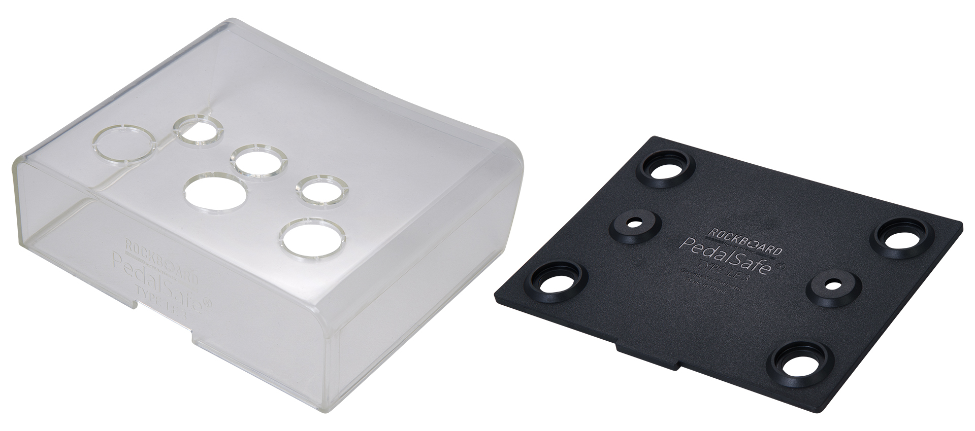 RockBoard PedalSafe Type LE3 - Protective Cover and Universal Mounting Plate for LEHLE Parallel SW II, Little Dual pedals
