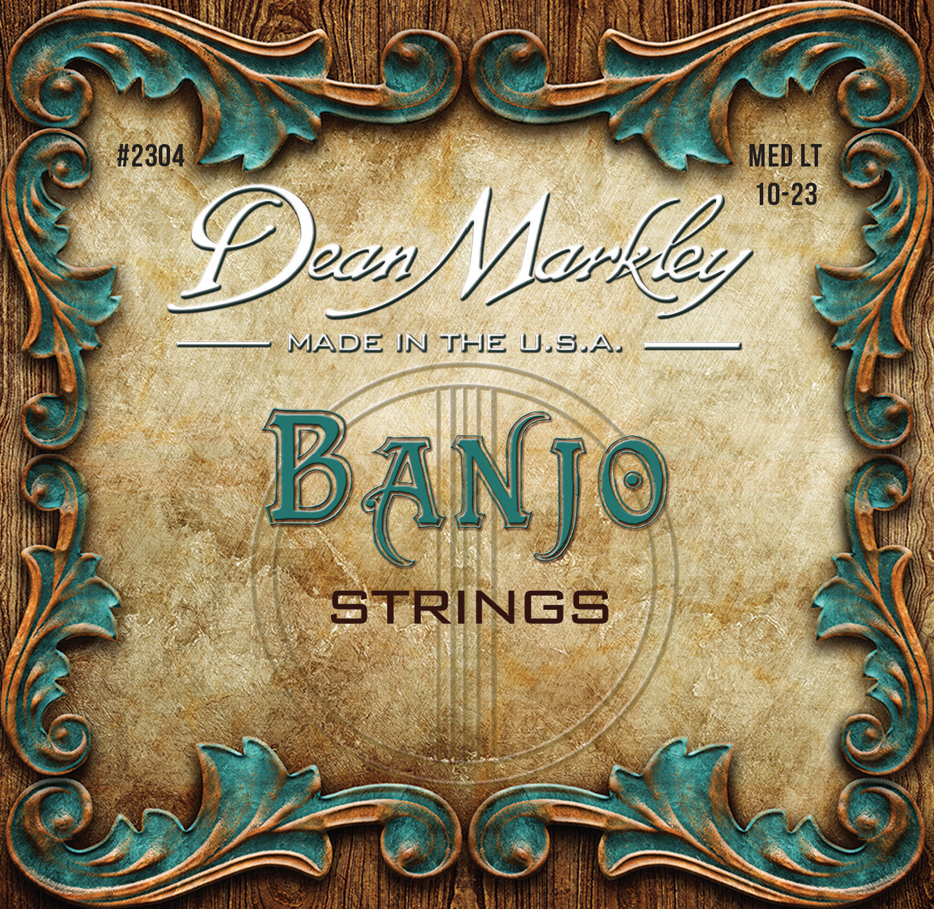 Dean Markley Banjo - 2304 - Banjo String Set, 5-String, Medium Light, .010-.023