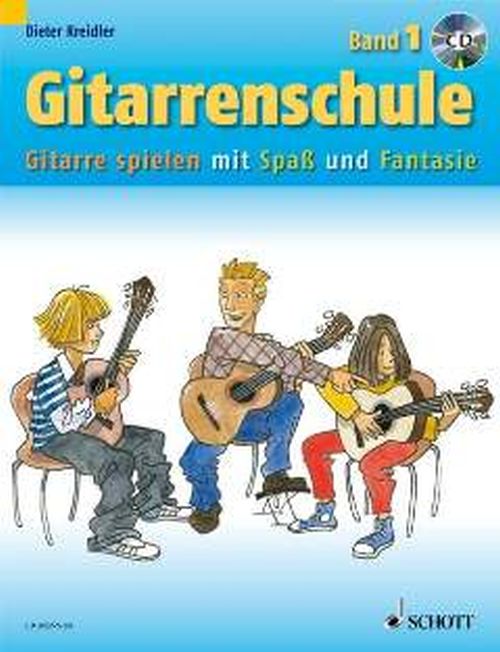 Kreidler: Gitarrenschule mit Spaß und Fantasie 1 mit CD - ED 20351-50