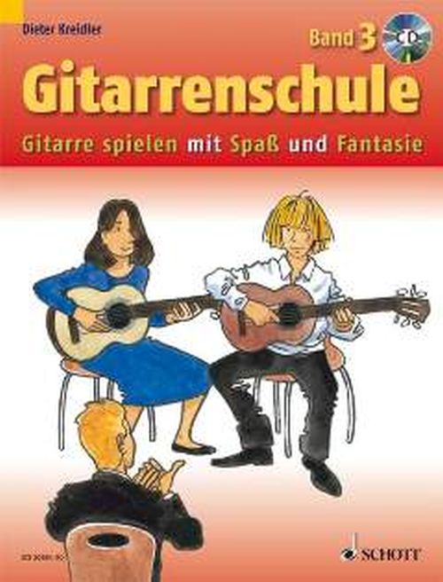 Kreidler: Gitarrenschule mit Spaß und Fantasie 3 mit CD - ED 20581-50