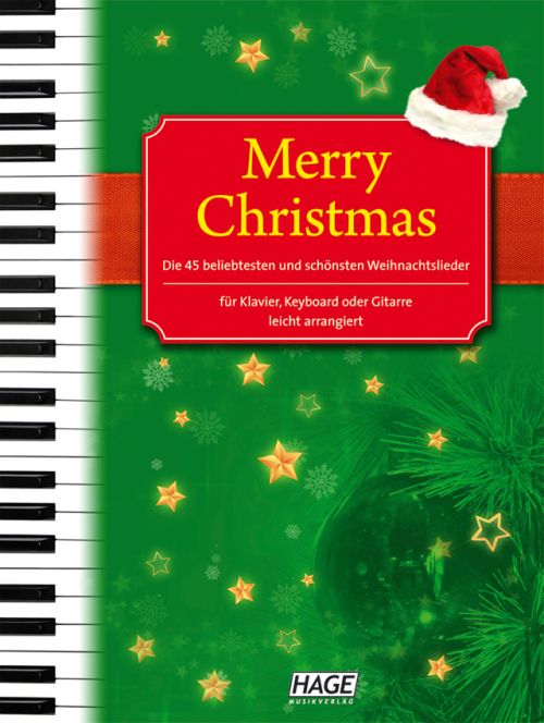Merry Christmas für Klavier, Keyboard oder Gitarre - HAGE EH1075