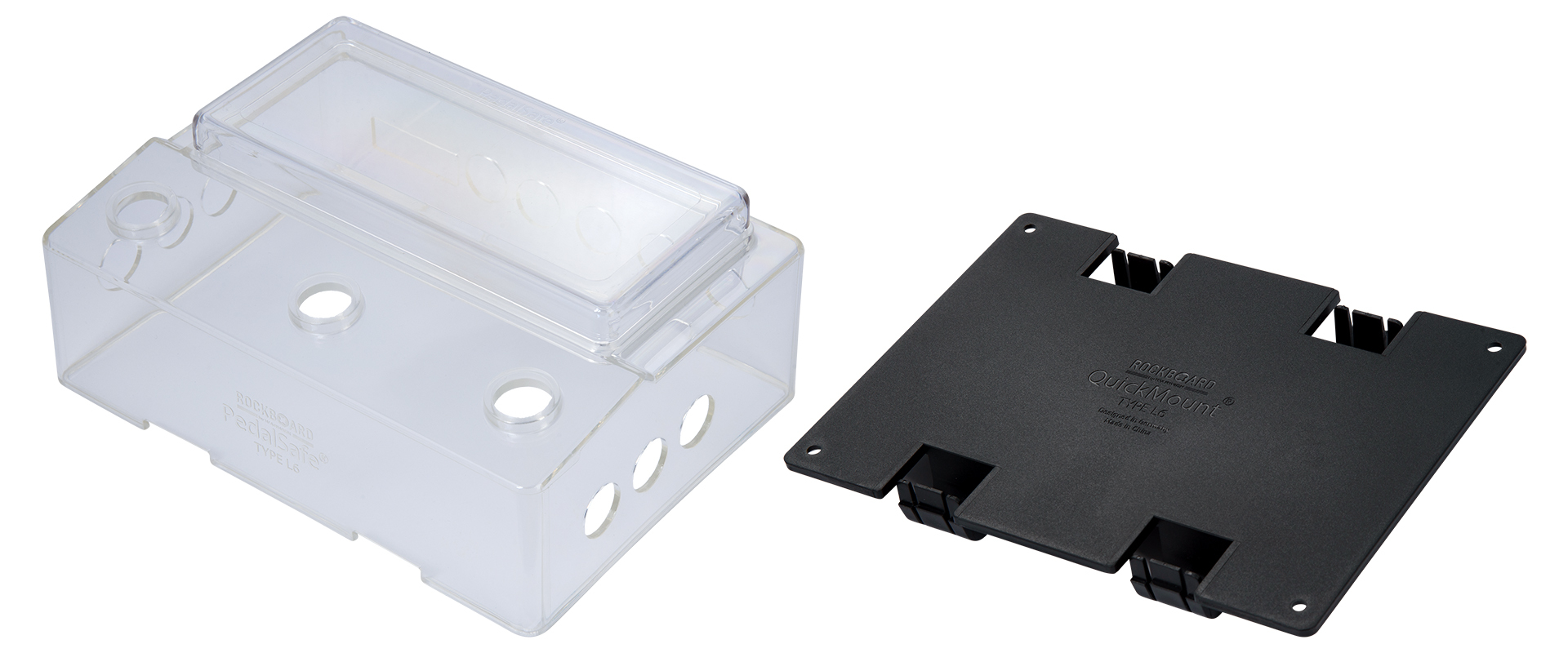 RockBoard PedalSafe Type L6 - Protective Cover and Rockboard Mounting Plate for LINE6 HX Stomp pedals