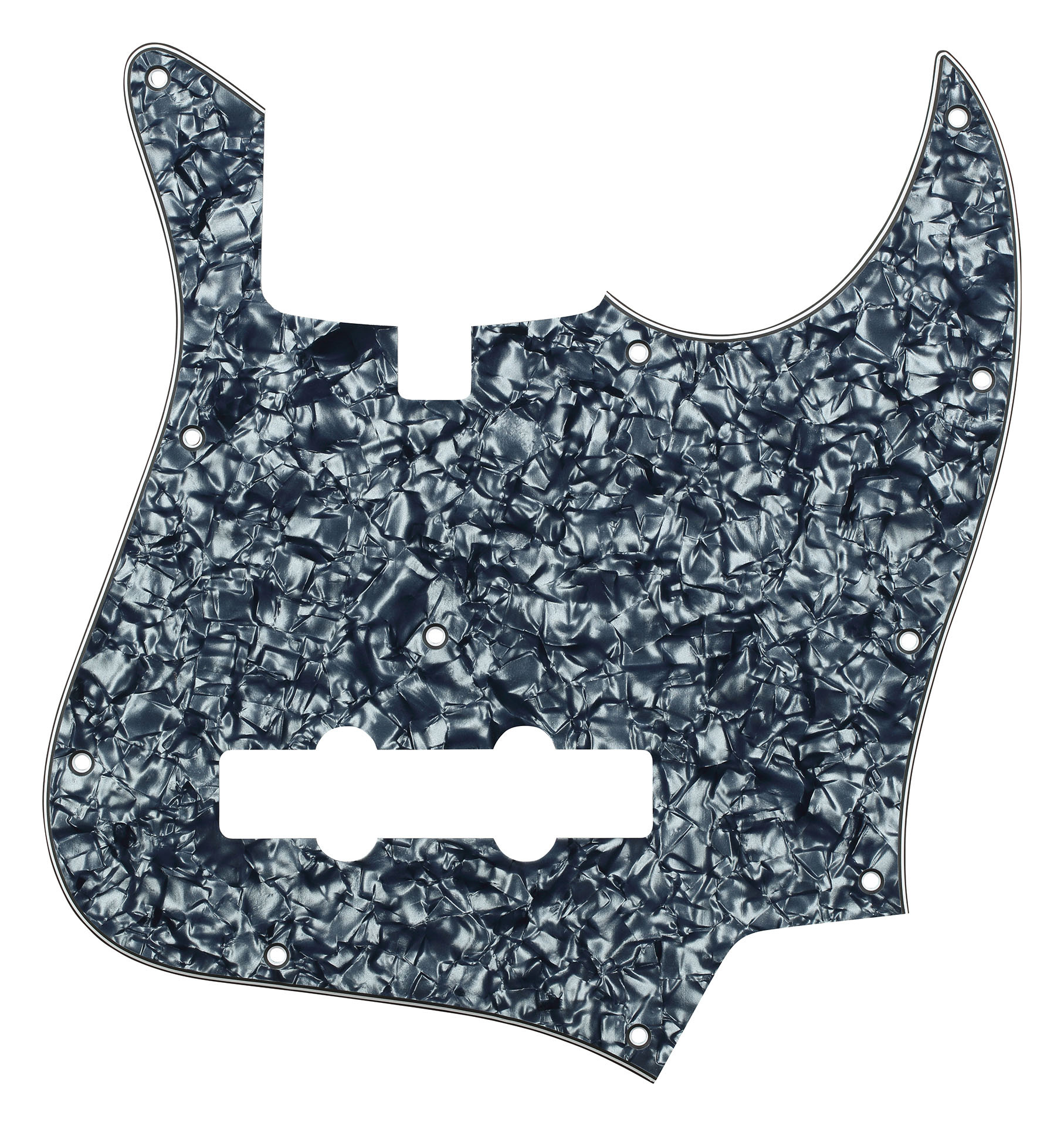 Sadowsky Parts - 21 Fret Jazz Bass Pickguard - 5 String - Silver Pearl