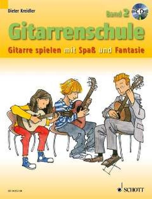 Kreidler: Gitarrenschule mit Spaß und Fantasie 2 mit CD - ED 20352-50