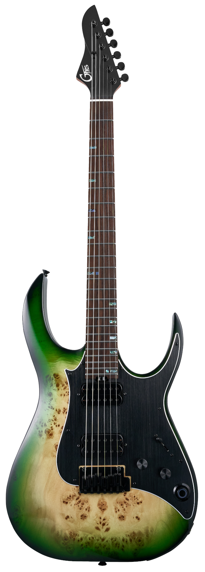 GTRS Modern 810 Intelligent Guitar (M810) - Green Burst