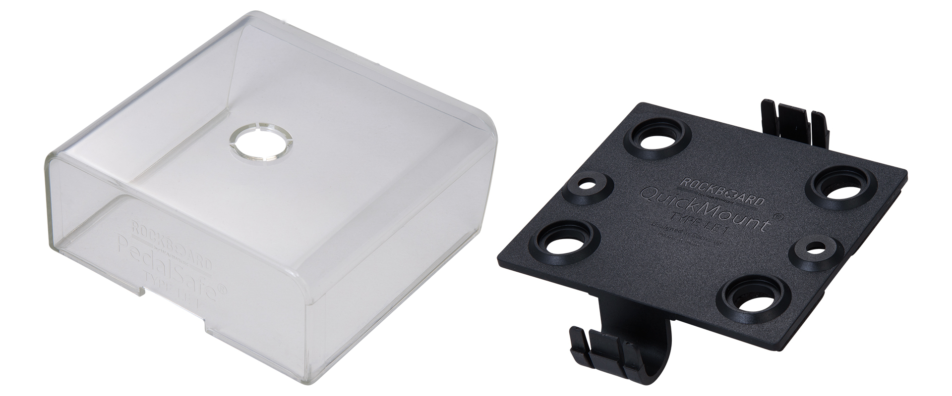 RockBoard PedalSafe Type LE1 - Protective Cover and Rockboard Mounting Plate for LEHLE SundayDriver II, P-Splitt III pedals