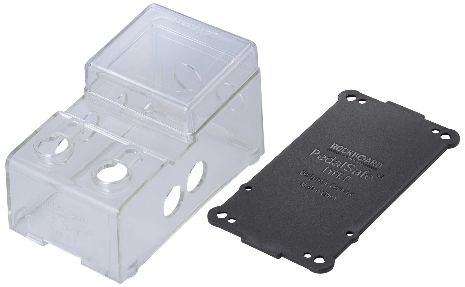 RockBoard PedalSafe Type B3 - Protective Cover and Universal Mounting Plate for WALRUS MAKKO D1 pedals