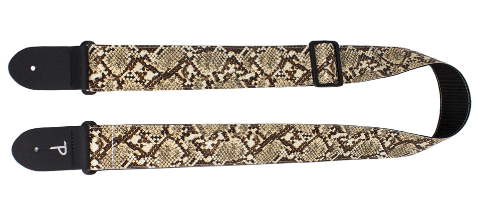 Perri's 7553 Faux Snake Skin Gurt, brown